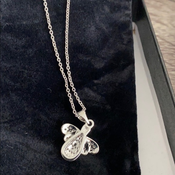 Bee Pendant Necklace - Picture 3 of 7